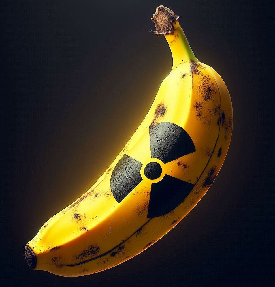 radioaktiv banan