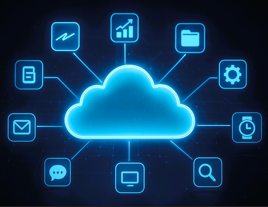 Virtuel sky med værktøjer