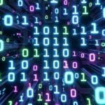 Binær kode bestående af 0'ere og 1'ere